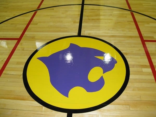 Wildcat Gymnasium Floor Refinishing